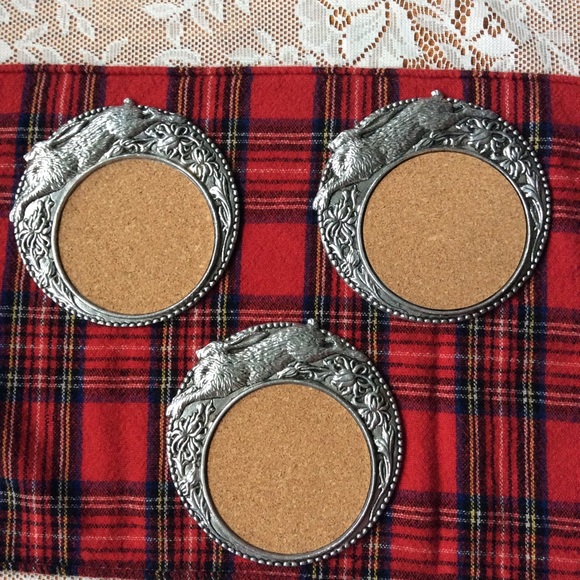 Vintage: Arthurs Court Rabbit {Hare} Coasters 6 - Picture 4 of 13